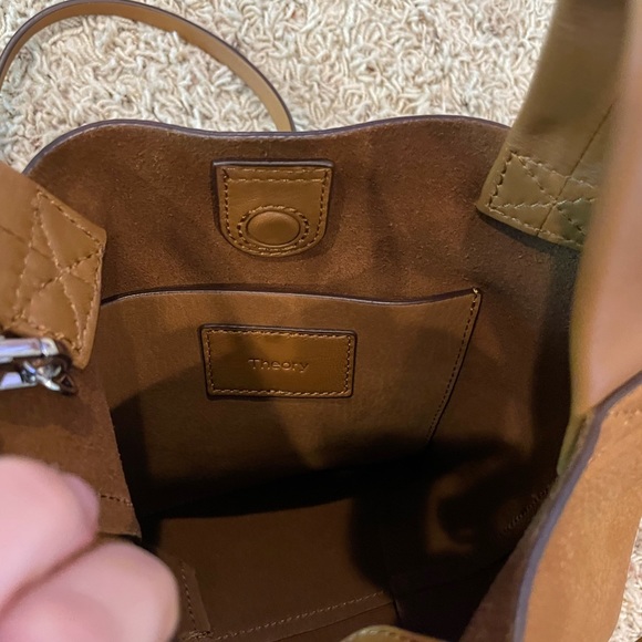 Theory leather handbag - Picture 4 of 9